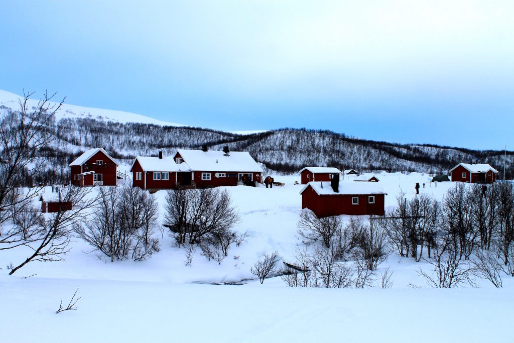 Jotka Fjellstue er den første overnattingen på turen over Finnmarksvidda.