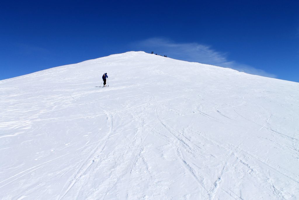 Toppen av Steindalsnosi (2.025 moh) på Sognefjellet.