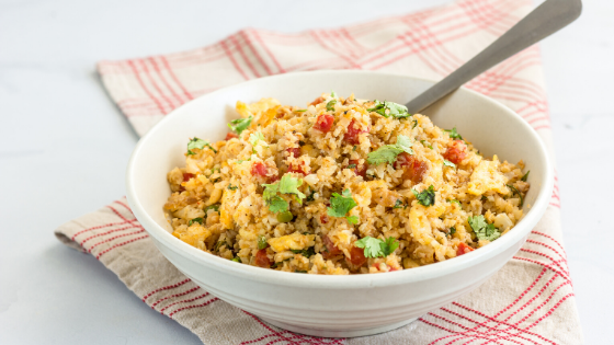Cauliflower fried rice