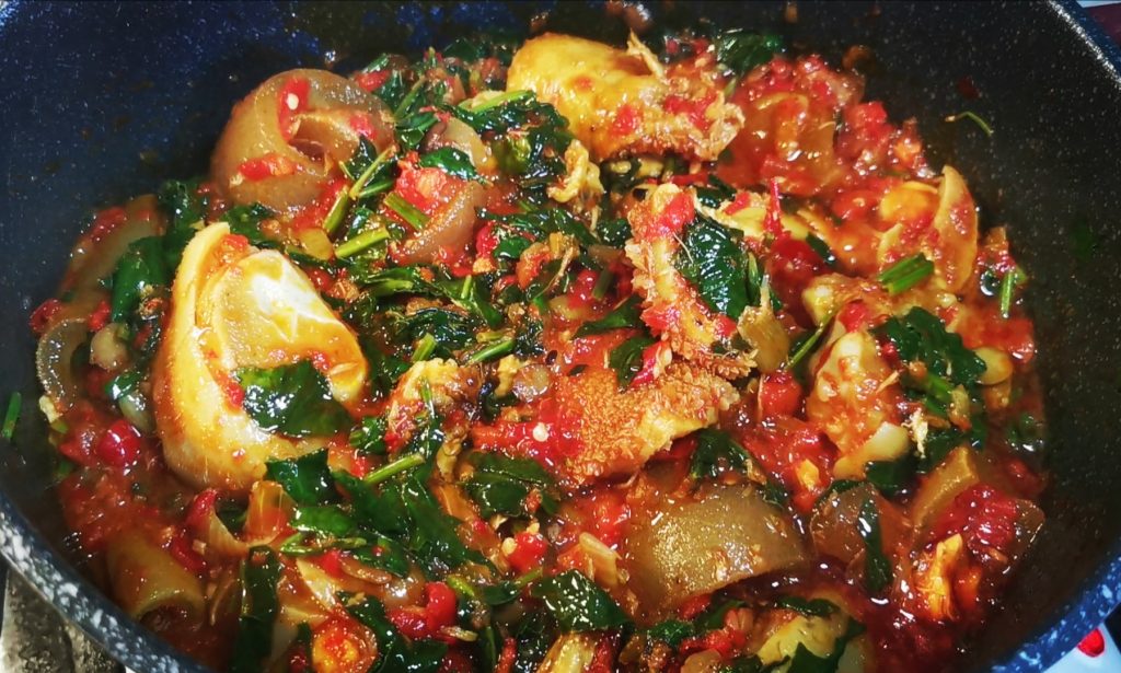 Efo riro recipe