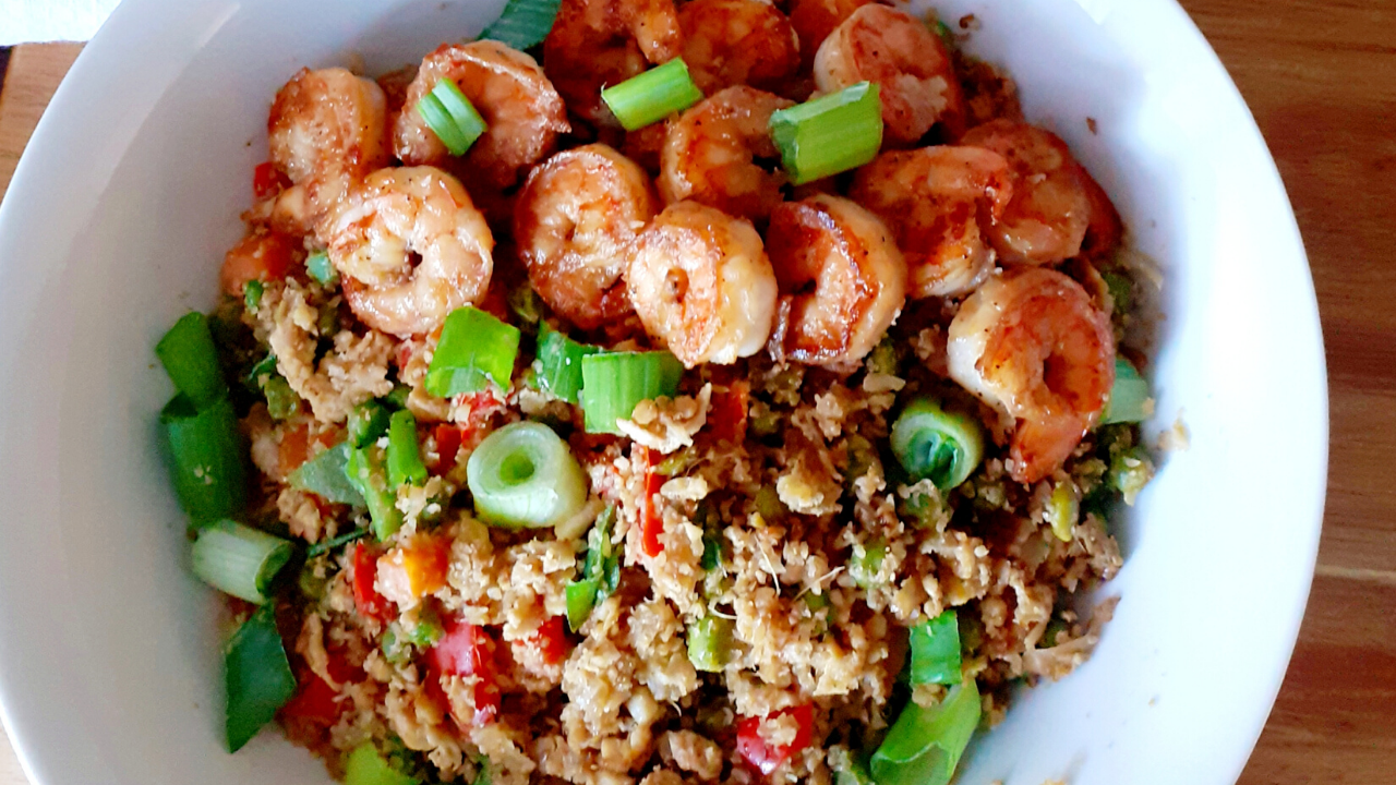 Cauliflower fried rice