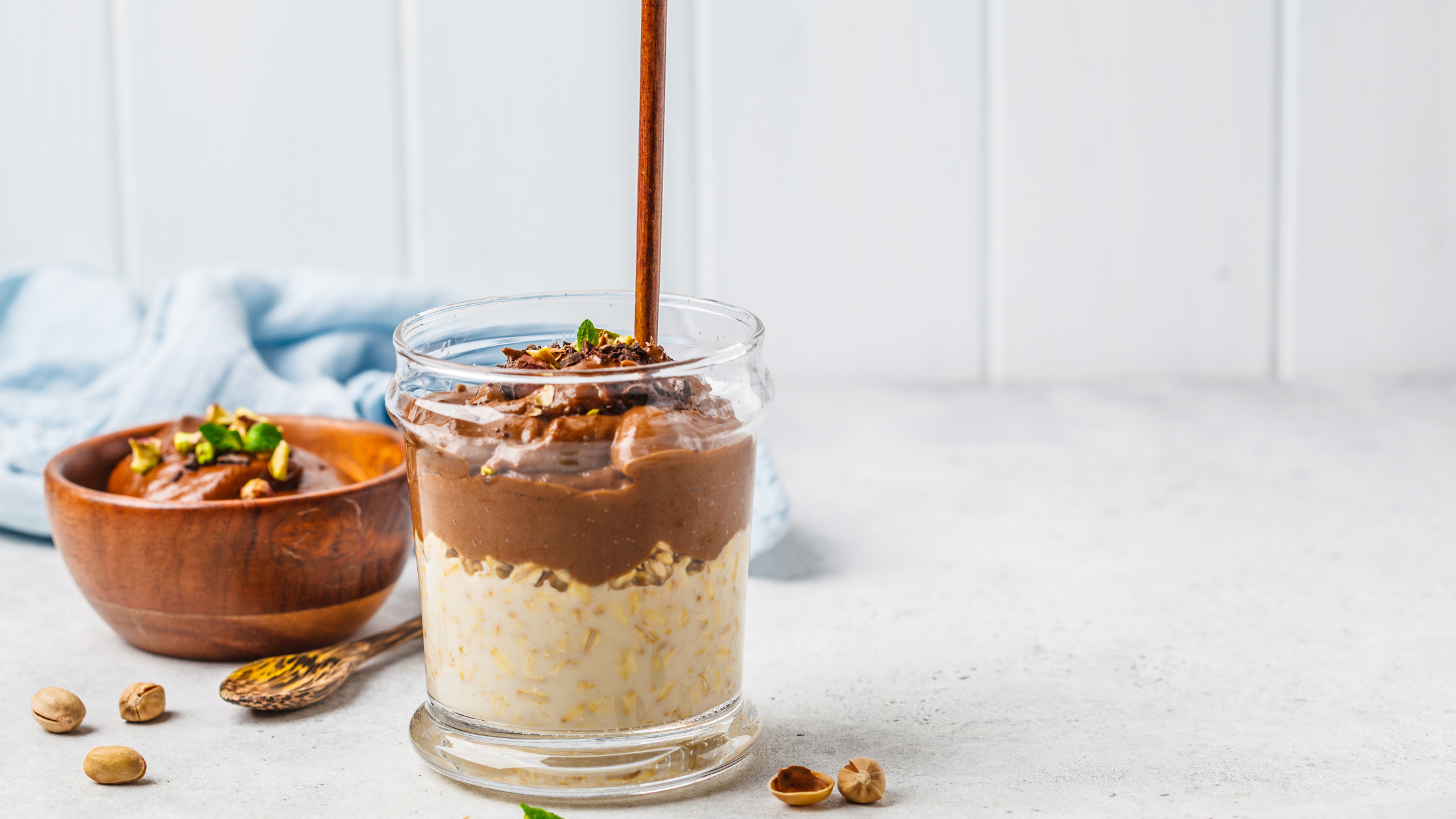 chocolate peanut butter overnight oats