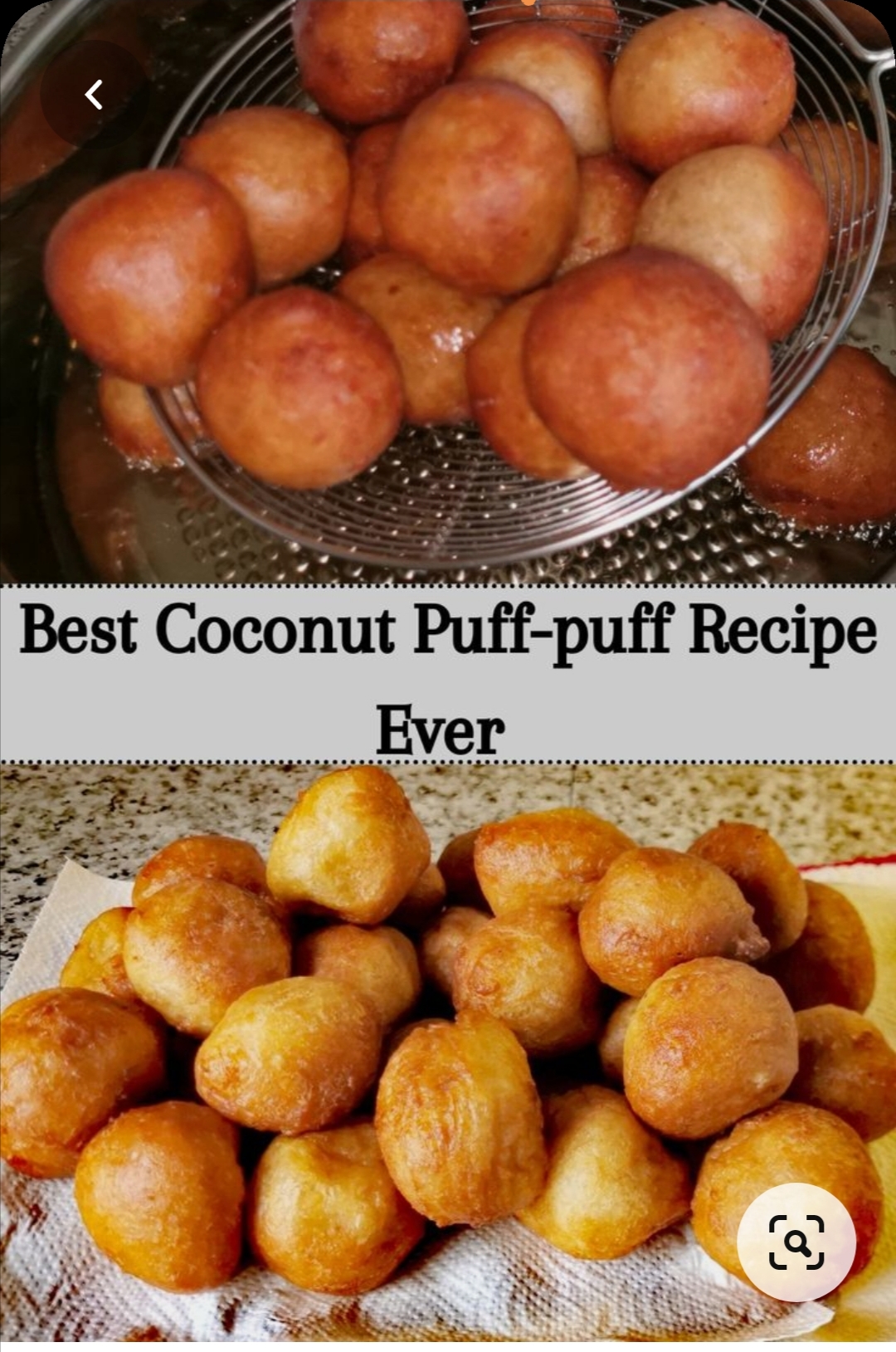 How To Make Coconut Puff Puff The Best Recipe Tinuolasblog
