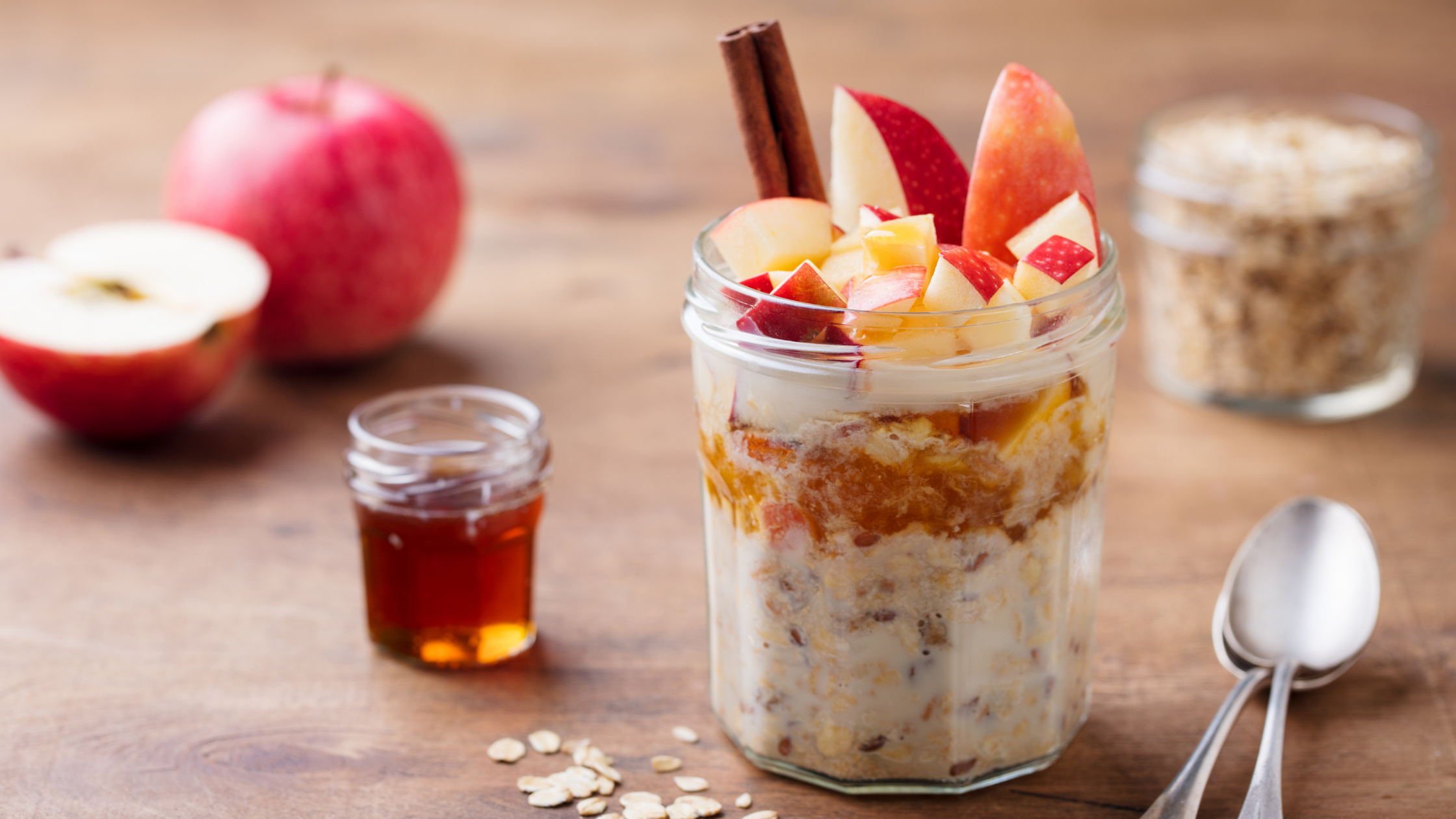 Apple Cinnamon Overnight Oats