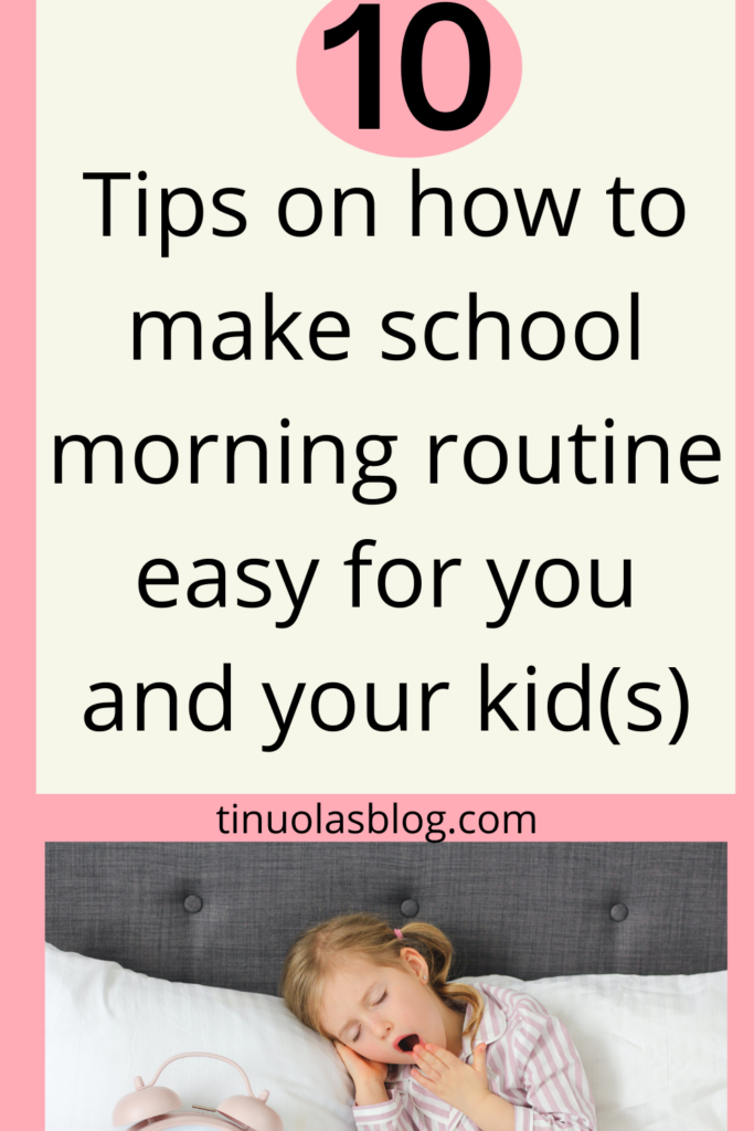 School morning routine