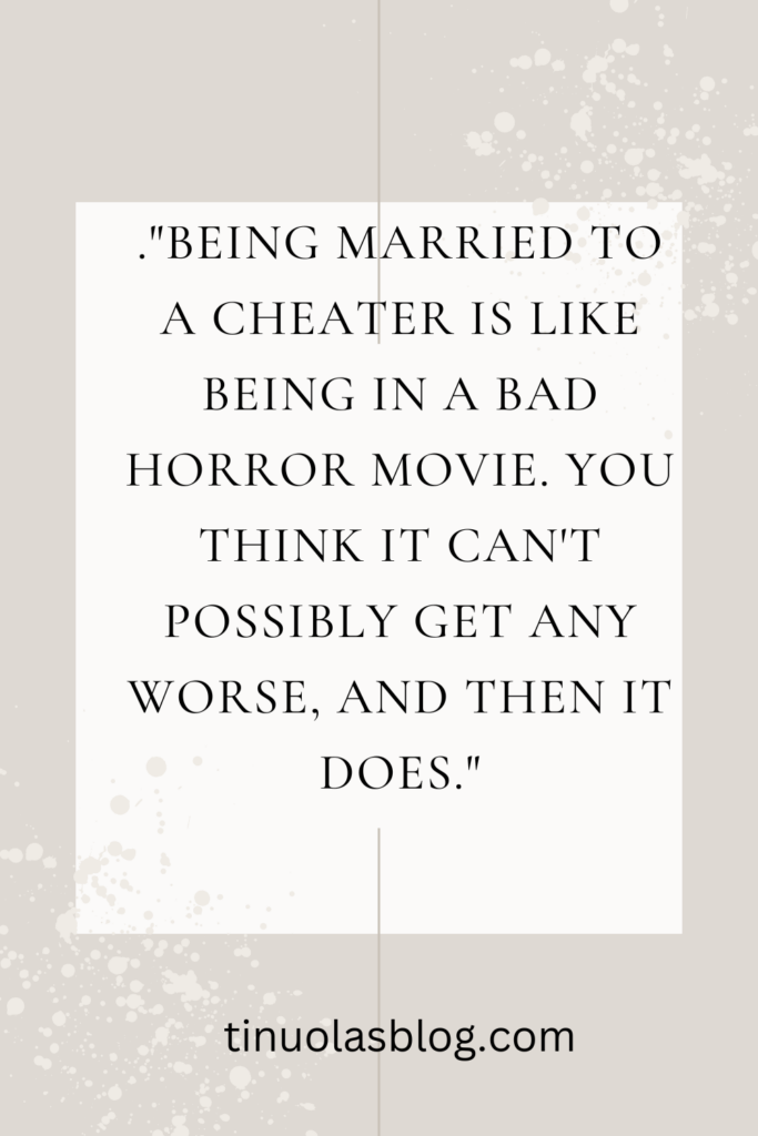 Cheating husband quotes
