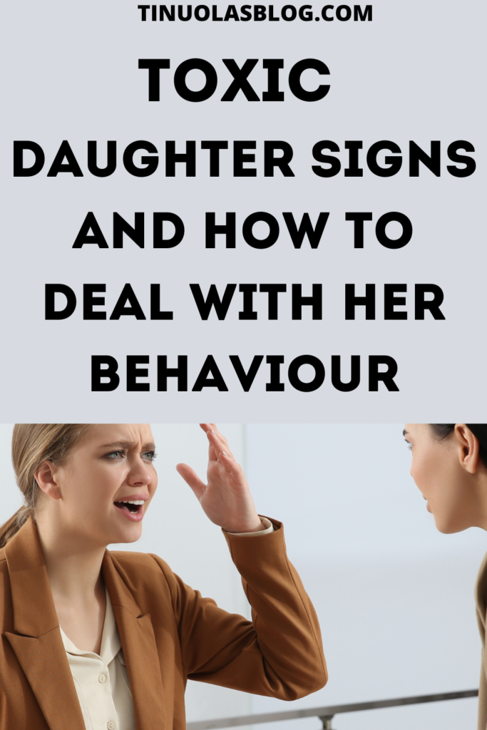 Toxic Daughter Signs 