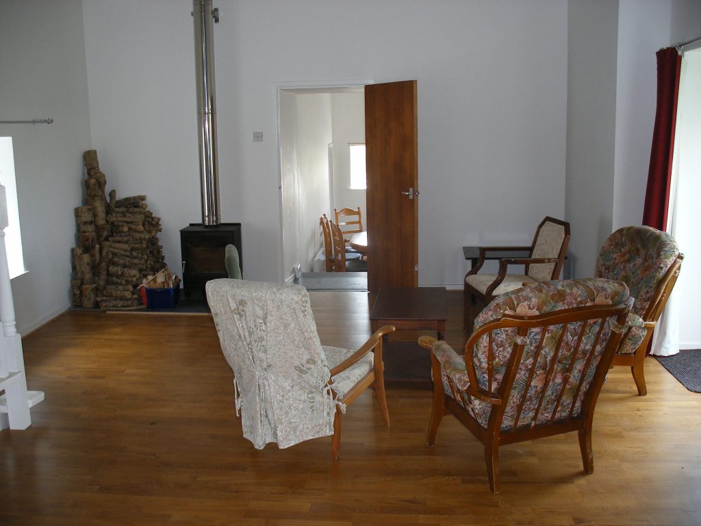 The main sitting room/ meeting room in the annexe
