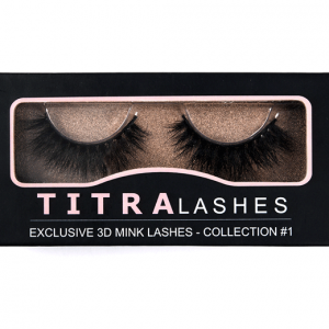 TITRA Lashes Exclusive 3D Mink Eyelashes Øjenvipper