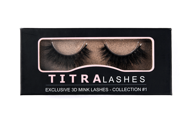 TITRA Lashes Exclusive 3D Mink Eyelashes Øjenvipper