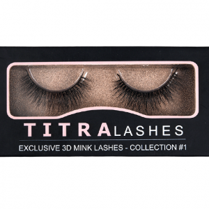 TITRA Lashes Exclusive 3D Mink Eyelashes Øjenvipper