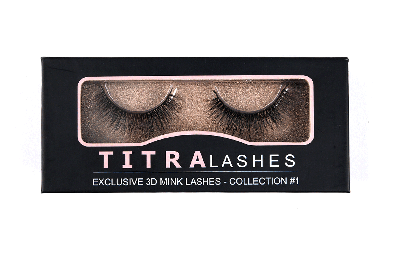 TITRA Lashes Exclusive 3D Mink Eyelashes Øjenvipper