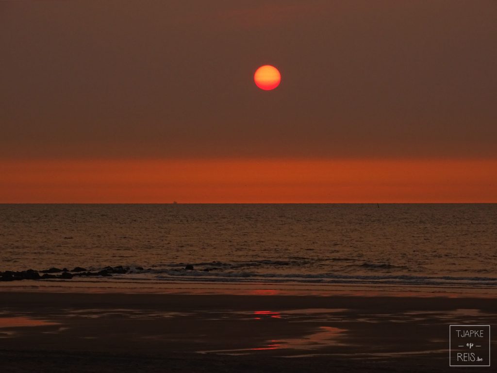 Zonsondergang Oostende