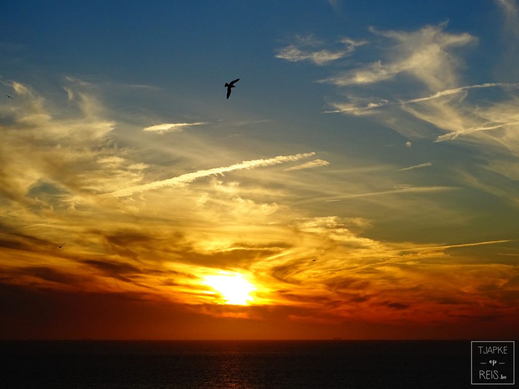 Zonsondergang Oostende