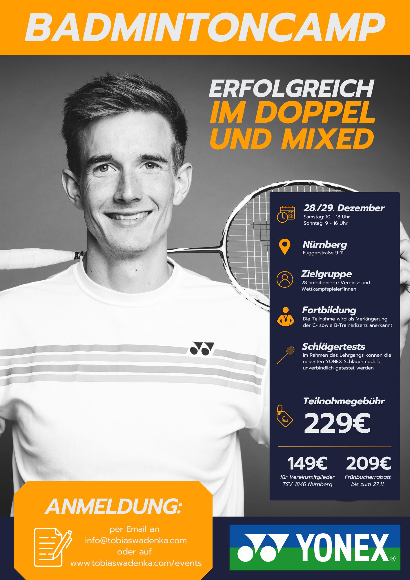 Erfolgreich im Doppel und Mixed - Badmintoncamp