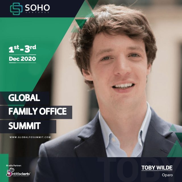 Global Family Office Summit 2020 announce Toby Wilde as a Panelist
