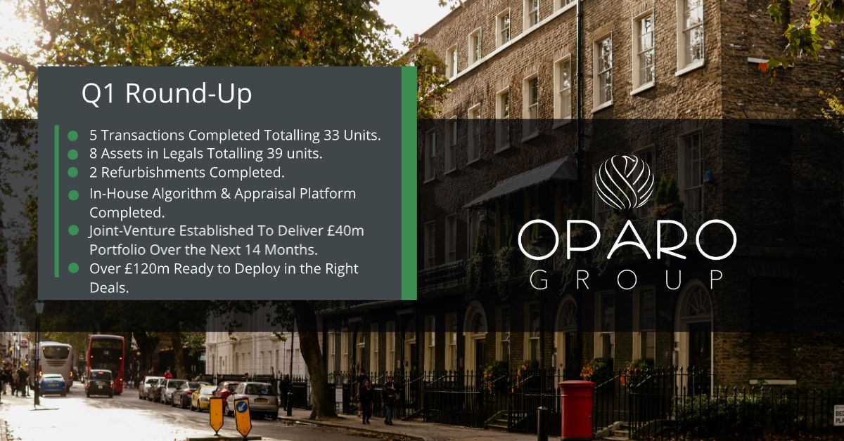 Oparo Group Q1 Roundup