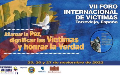 Presentado el VII Foro Internacional de Víctimas «afianzar la paz, dignificar las víctimas y honrar la verdad»
