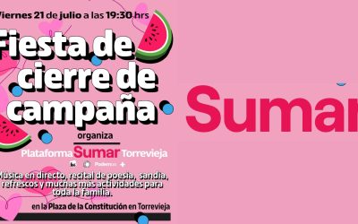 Sumar Torrevieja finaliza la campaña de forma festiva