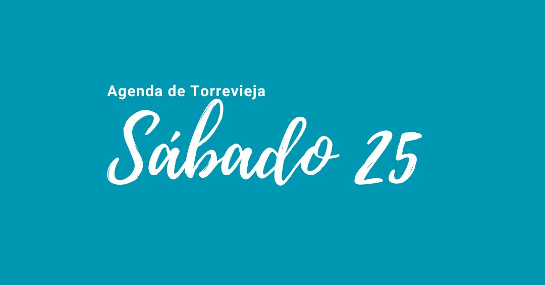 Agenda sábado 25 de noviembre