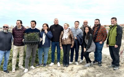 Comienza la plantación de especies autóctonas en el Parque Natural con motivo del día del árbol.