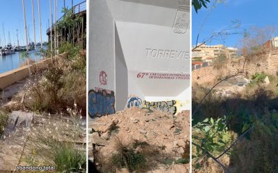 El Partido Socialista de Torrevieja denuncia la situación de abandono de las Eras de la Sal.