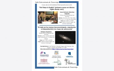 Nuevos cursos de astronomía e inglés en Torrevieja por la Universidad Permanente de la UA