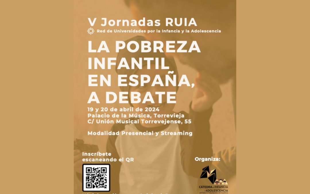 V Jornadas Ruia: La pobreza Infantil en España, debate en Torrevieja.