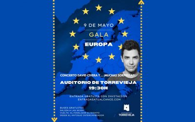 David Civera actuará el 9 de mayo en la Gala del Día de Europa 2024.