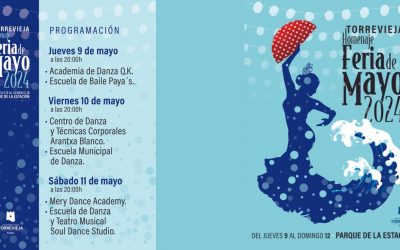¡Feria de Mayo en Torrevieja! Del 9 al 12 de mayo en el Parque de la Estación.