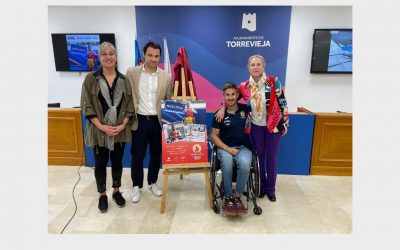 El alcalde recibe a Javier García, remero de Torrevieja clasificado para los Juegos Paralímpicos de París 2024