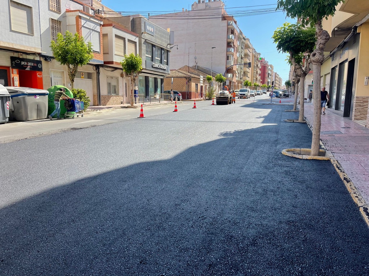 Progresan las obras de reasfaltado y mejora de accesibilidad en la ...