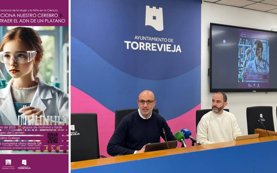 Talleres gratuitos de la UA en Torrevieja por el Día de la Mujer y la Niña en la Ciencia