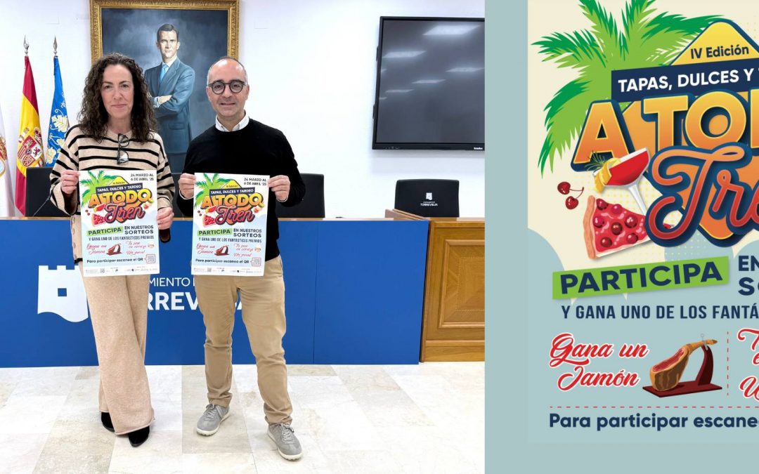 ¡A TODO TREN! TAPAS, DULCES Y TARDEO 2025 LLEGA A TORREVIEJA