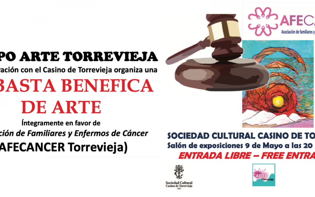 Torrevieja acoge la primera subasta benéfica de arte a favor de afectados por el cáncer