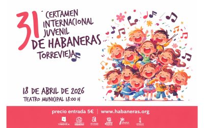 Certamen Juvenil Internacional de Habaneras 2026 en Torrevieja: fecha, coros participantes y entradas
