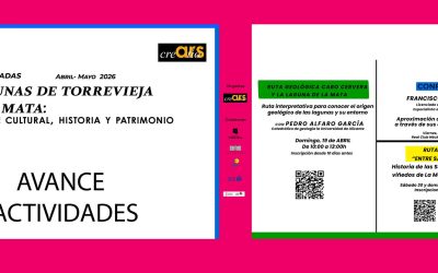Ruta geológica Cabo Cervera – Laguna de La Mata 2026 | Senderismo guiado en Torrevieja