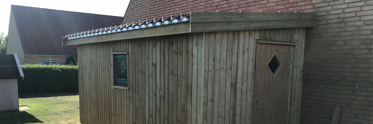 Når du har brug for et skur eller en garage/carport, kan tømrer Elmdam hjælpe dig