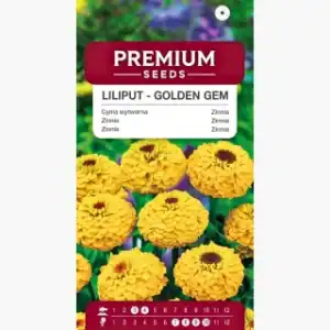 Fröpåse Zinnia gula