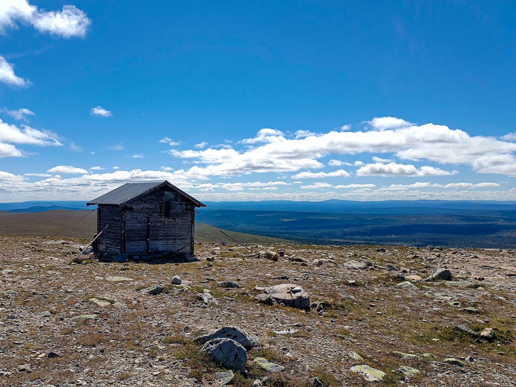 uppe på Jakobshöjden