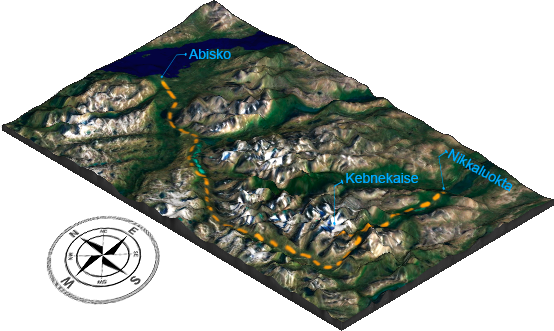 Abisko - Nikkaluokta (Kungsleden)