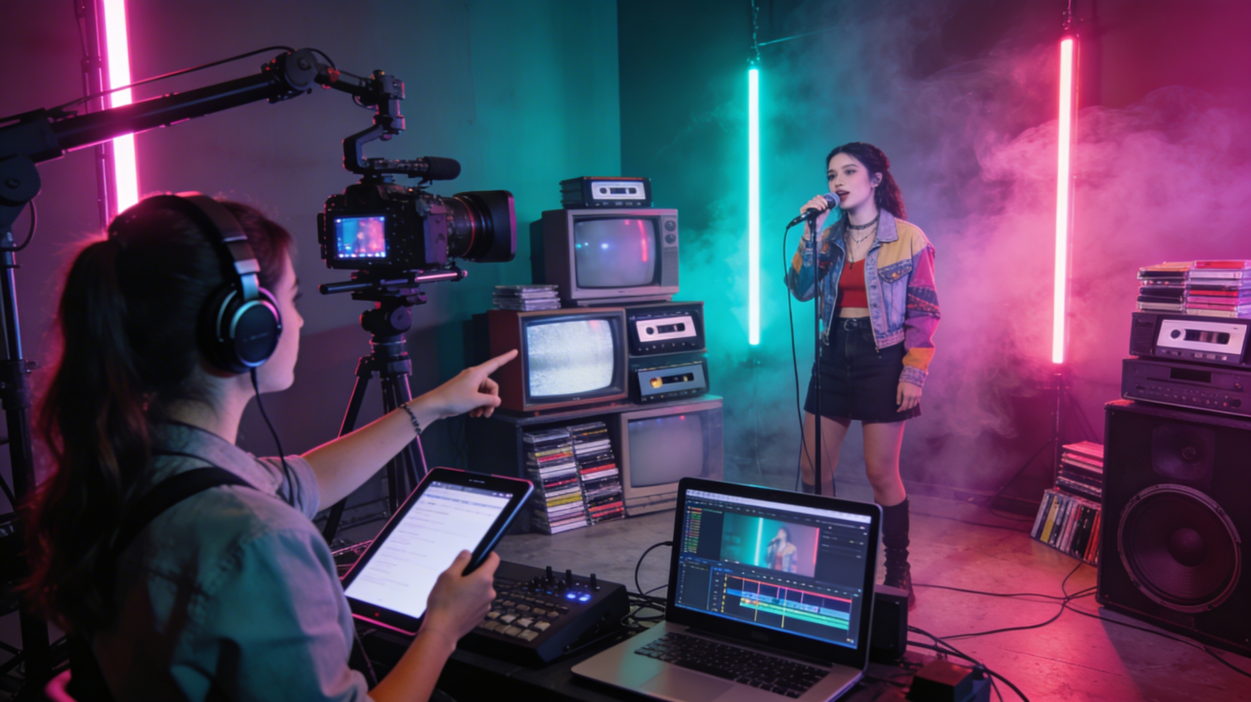 Producción de Videoclips en 2026: Nostalgia Retro y Narrativas Híbridas