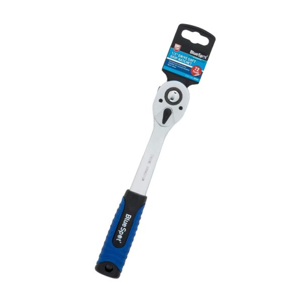 BlueSpot Soft Grip Ratchet 72 Teeth 1/2in Drive