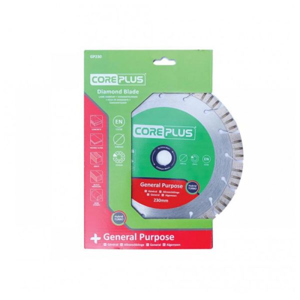 Core Plus CORDBGP230 General-Purpose Hybrid Turbo Diamond Blade