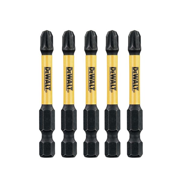 DeWalt Extreme Impact Torsion Bits PZ3 x 50mm (Pack 5)