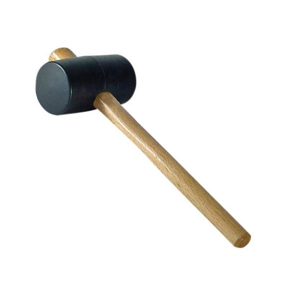 Faithfull FAIRMB3 Rubber Mallet – Black 794g (28oz) 377X86X148