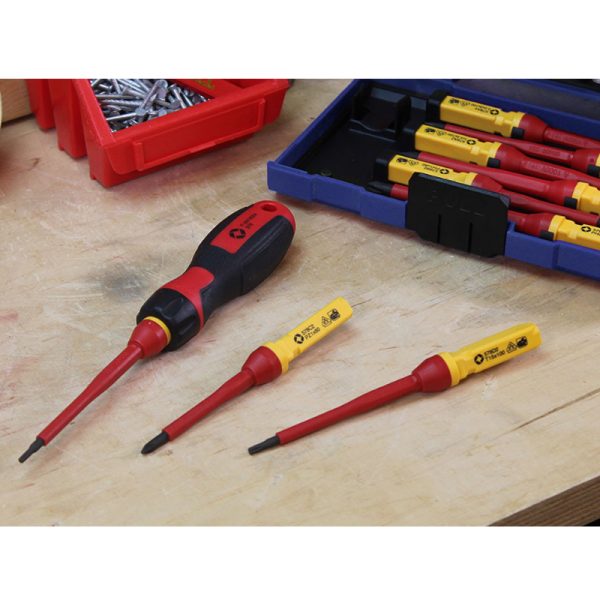 Faithfull FAISDVDES13I Interchangeable VDE Screwdriver Set