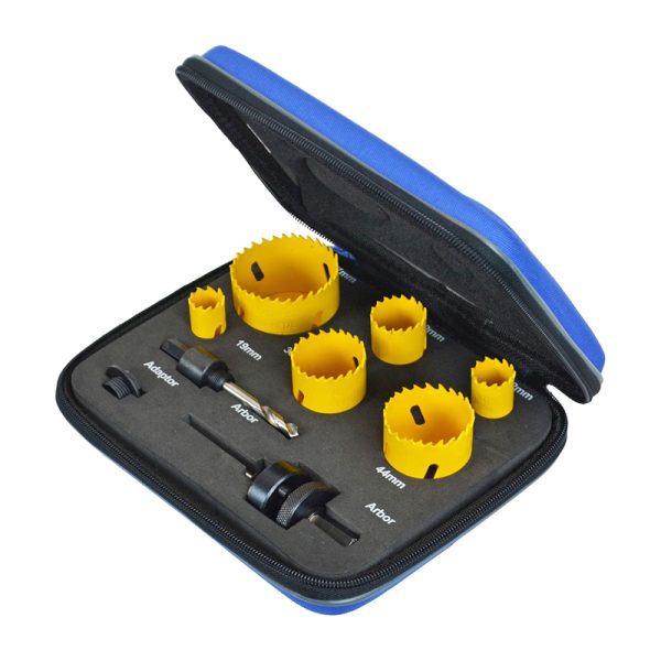 Faithfull Holesaw Set 9 Piece FAI HSKIT