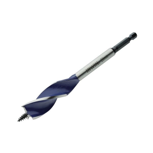 Irwin Blue Groove 6X Wood Drill Bit 28 x 165mm