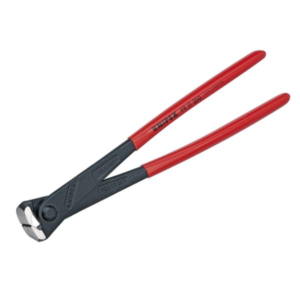 Knipex High Leverage Concreter’s Nippers With Plastic Coated